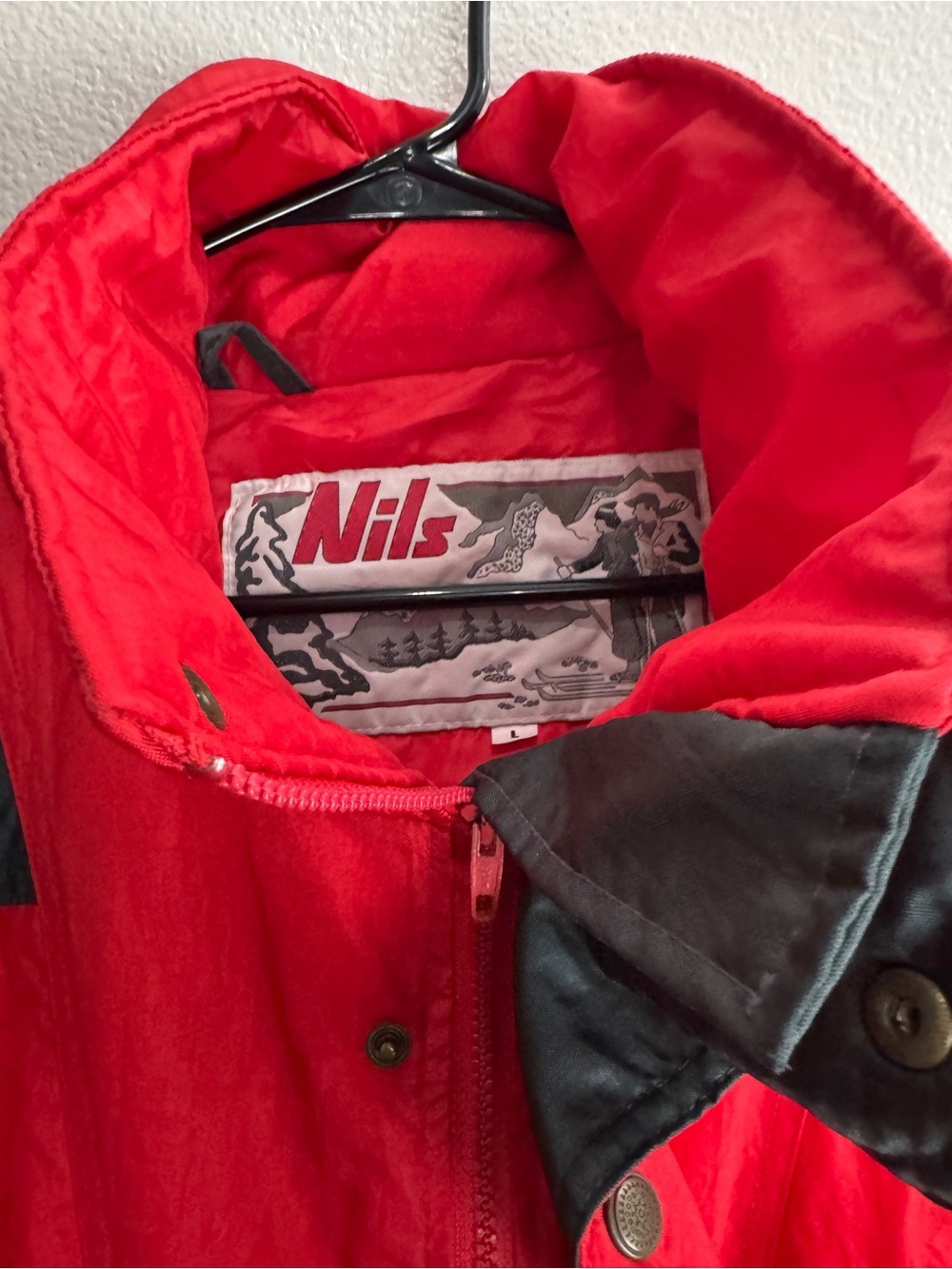 Nils Vintage Ski Jacket Goose Down Size Large - Picture 4 of 10
